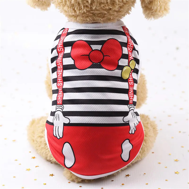 Cartoon Dog Shirt – Soft Summer Vest