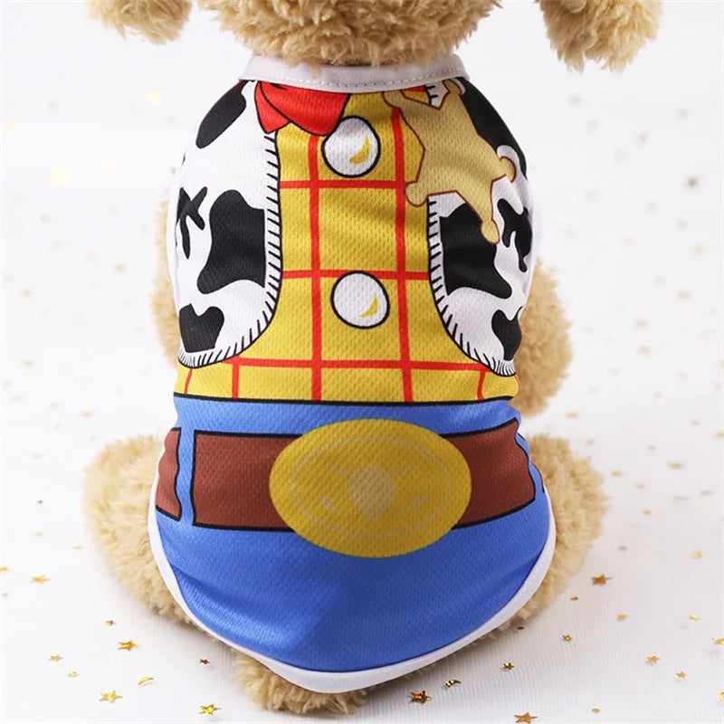 Cartoon Dog Shirt – Soft Summer Vest
