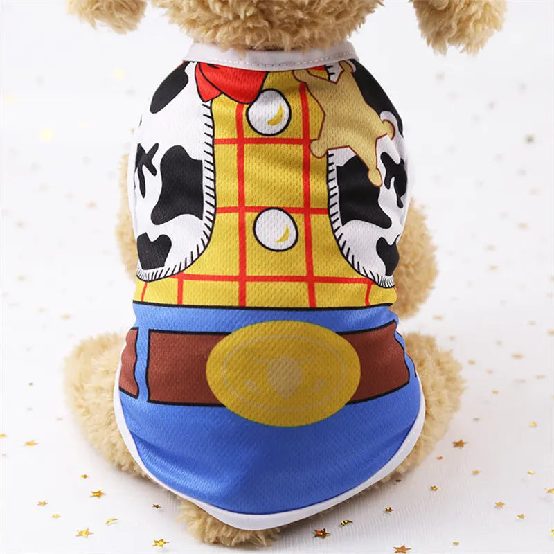 Cartoon Dog Shirt – Soft Summer Vest