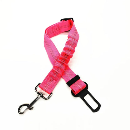 Adjustable Pet Car Seat Belt – Safety Harness Clip