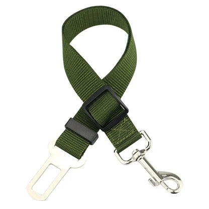 Adjustable Pet Car Seat Belt – Safety Harness Clip