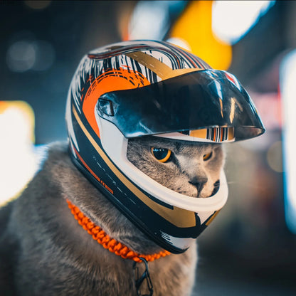 DIY Pet Helmet – Mini Cat & Dog Safety Hat for Outdoors, Photos, or Motorcycle