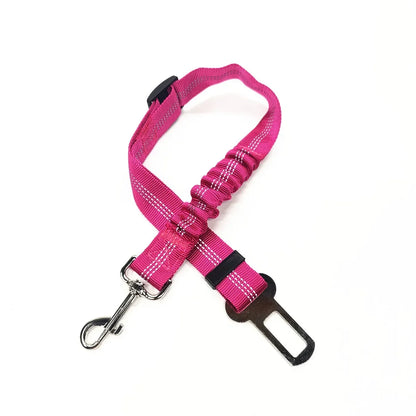 Adjustable Pet Car Seat Belt – Safety Harness Clip