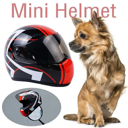 DIY Pet Helmet – Mini Cat & Dog Safety Hat for Outdoors, Photos, or Motorcycle