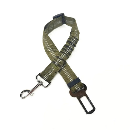 Adjustable Pet Car Seat Belt – Safety Harness Clip